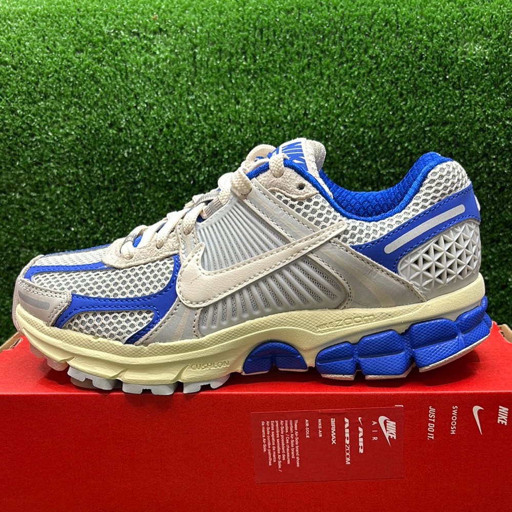 Nike Blue and Tan Athletic Shoes